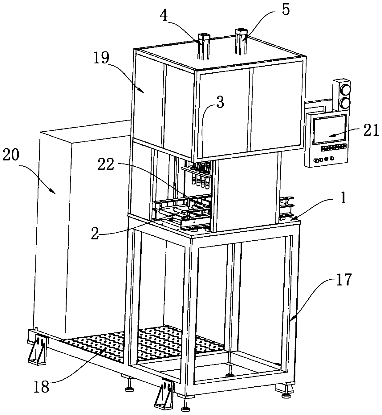 Unscrewing machine