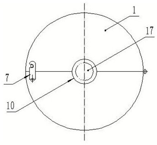 Portable in-situ determination device for crop seed shattering