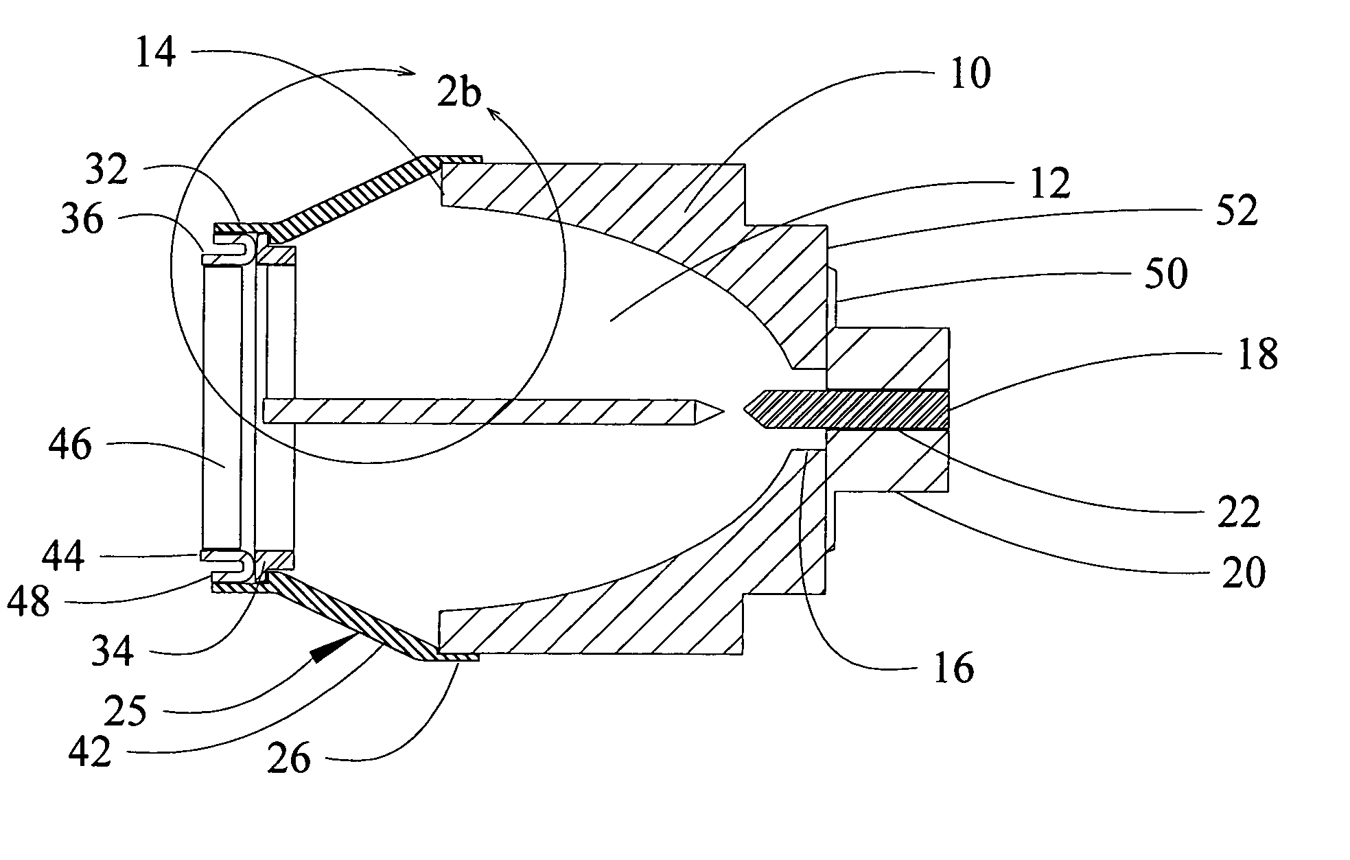 Short arc lamp with improved manufacturability