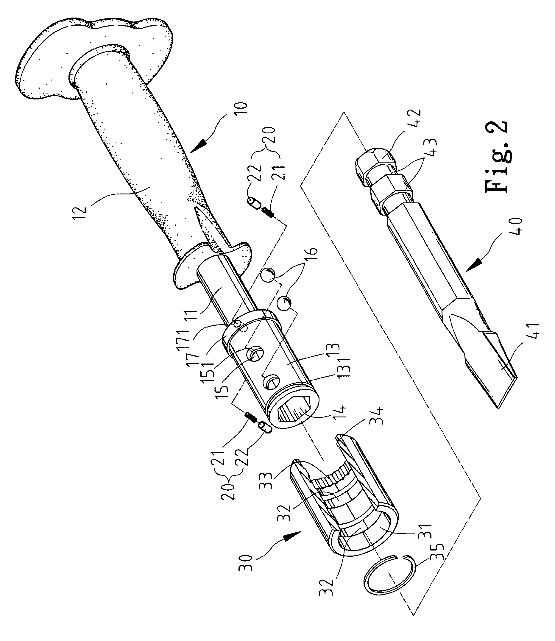 Tool including a tool bit and a handle