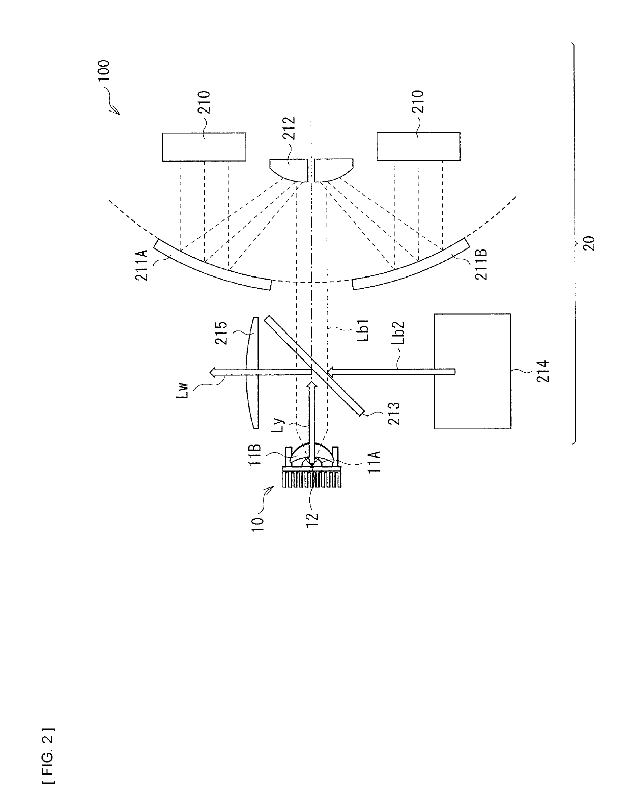 Light converter and light source unit, and projector