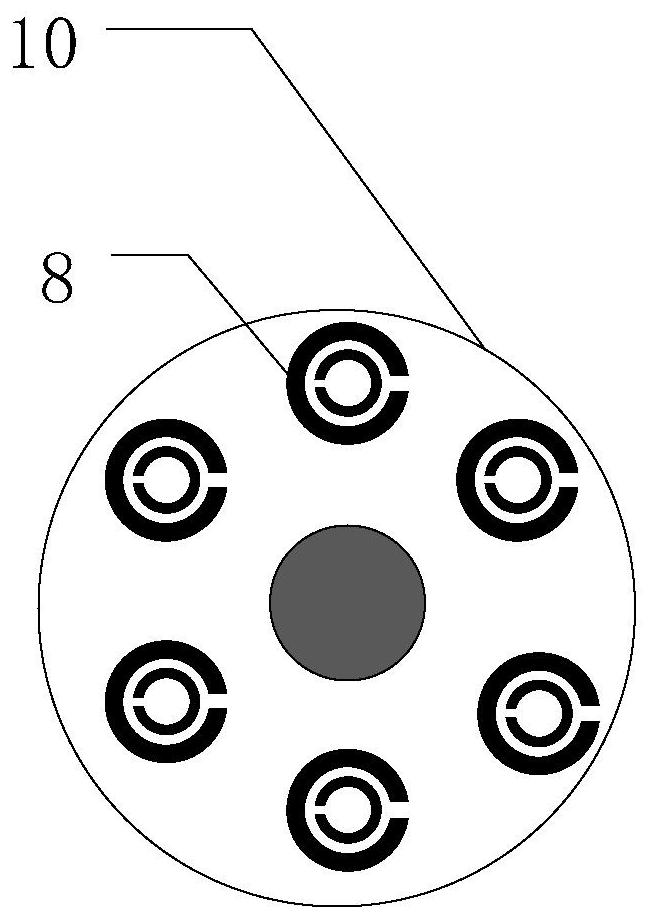 An electromagnetic deicing system for high voltage line insulators