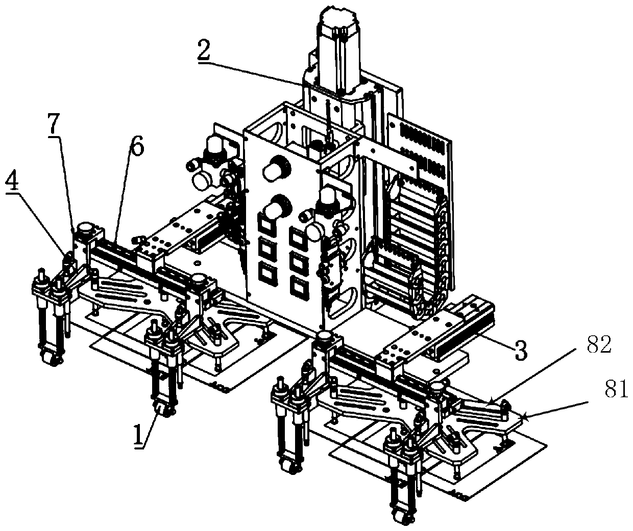 Flexible circuit board smoothing mechanism