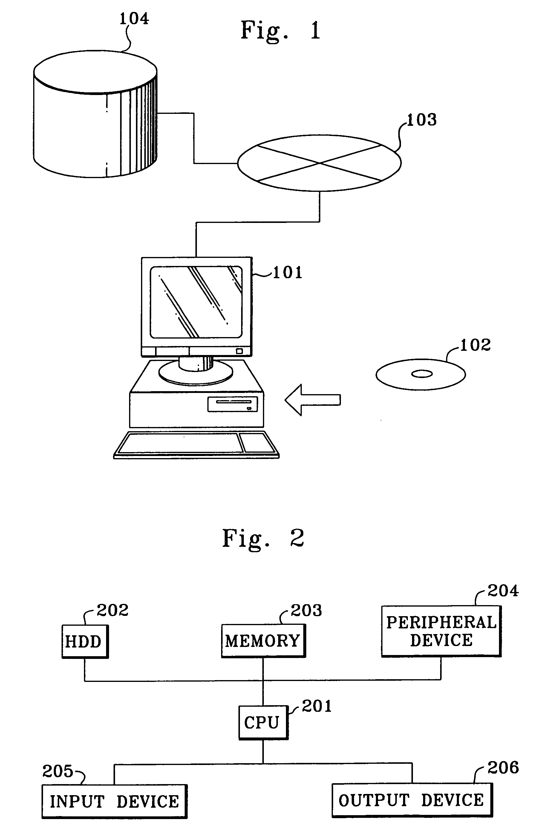 Menu system requiring reduced user manipulation of an input device