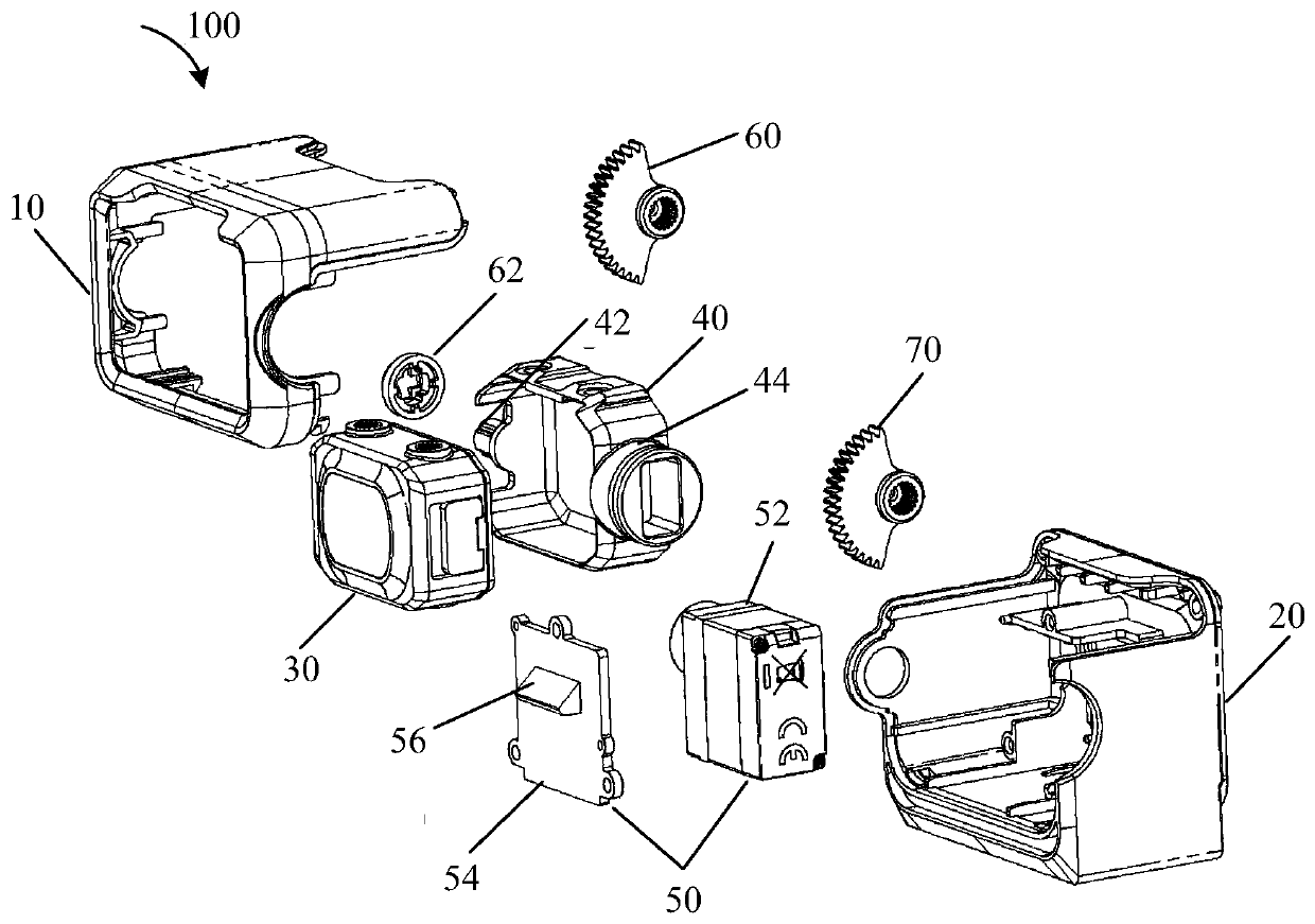 Camera module and method for assembling same, image transmission device, and movable platform