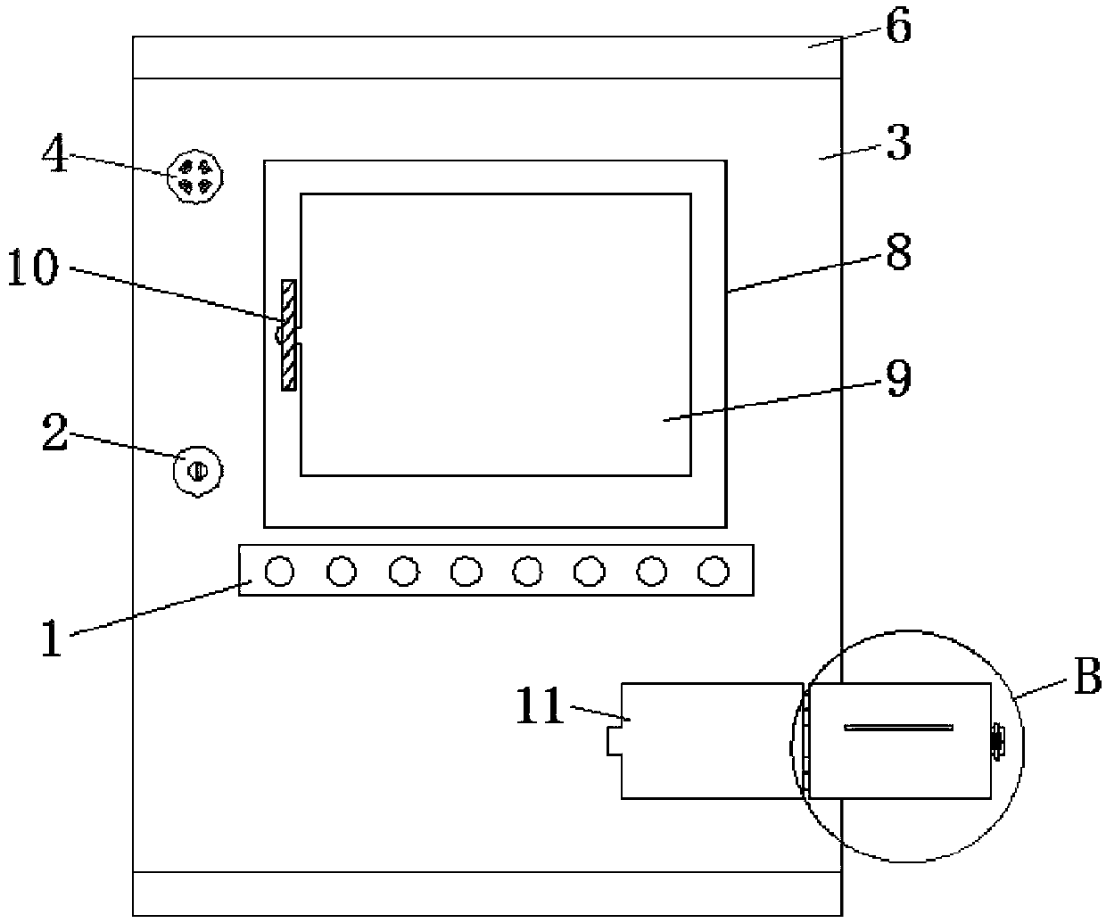 Electrical fire monitoring device