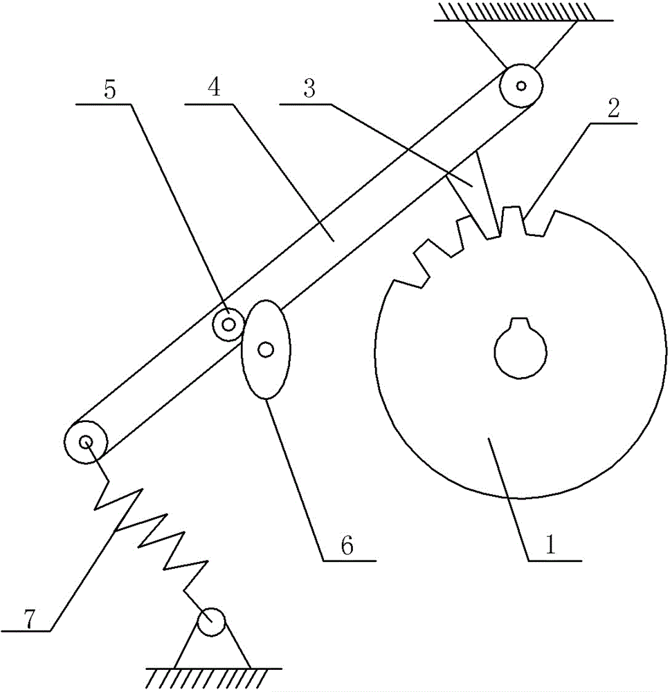 Dumping device of harvester