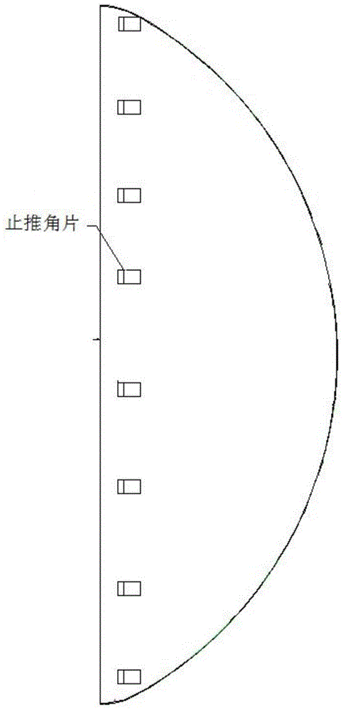 A 5m-diameter weakly rigid, small-diameter manhole storage tank sealing ring seam welding method