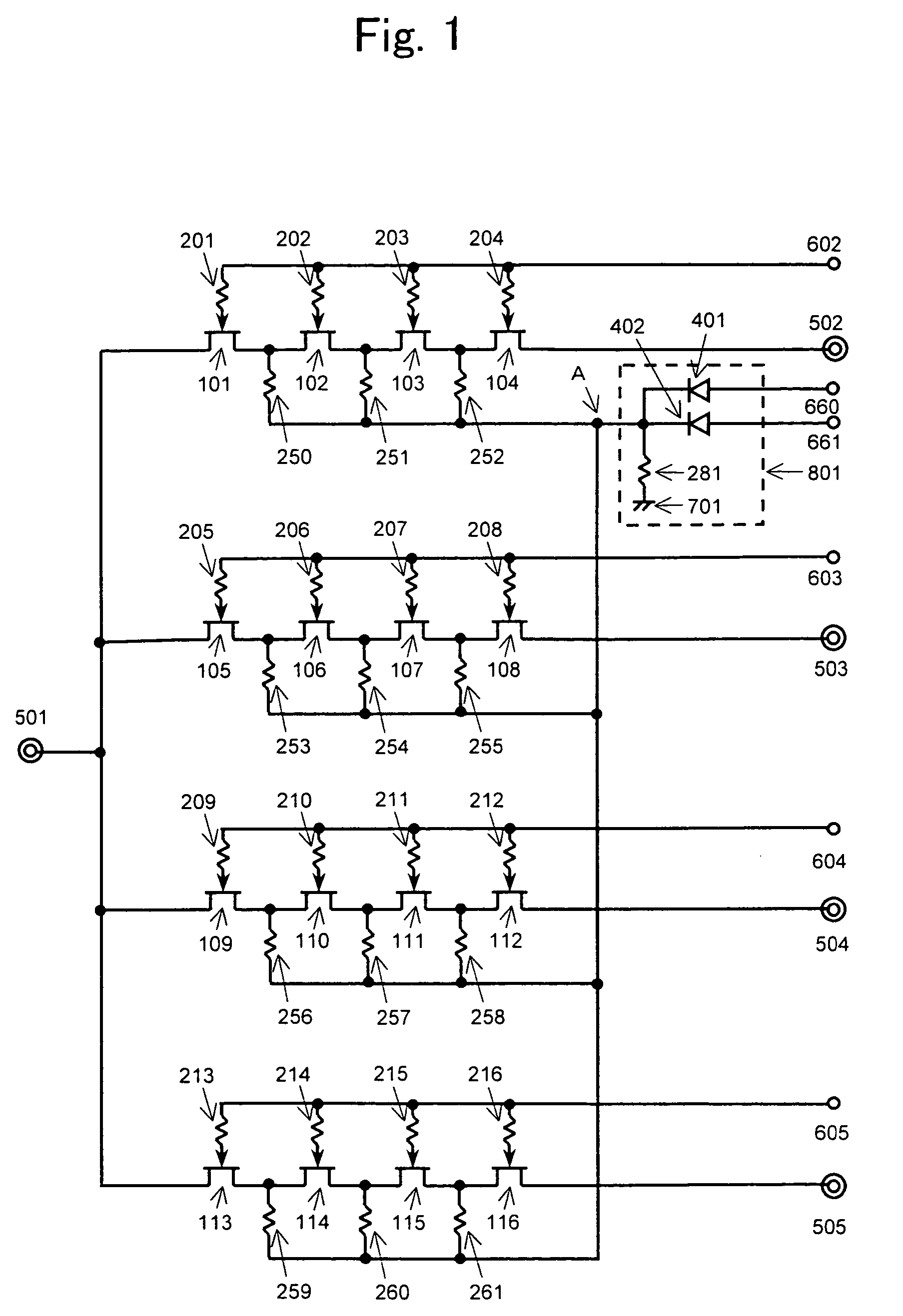 High frequency switching circuit and semiconductor device
