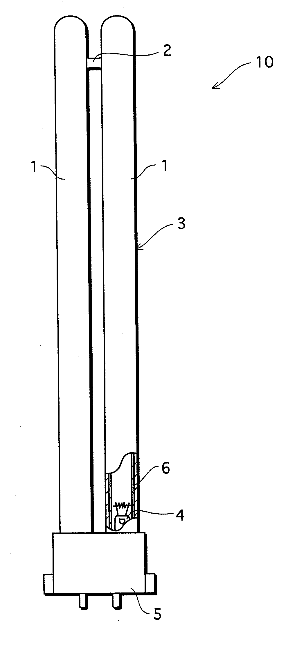 Glass composition for lamp, glass part for lamp, and process for producing lamp or glass composition for lamp