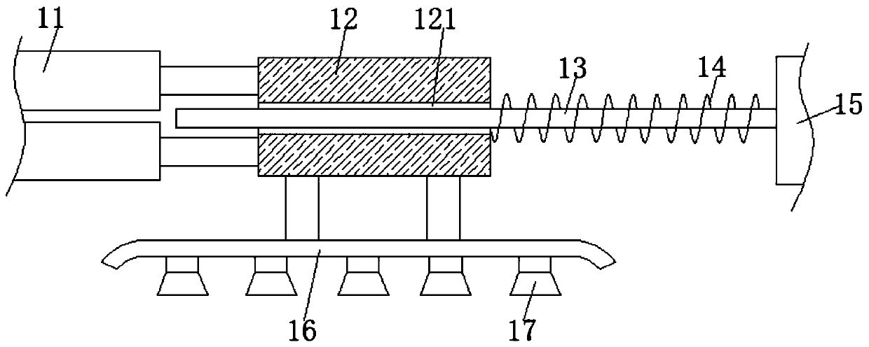 Paint baking device for electronic products