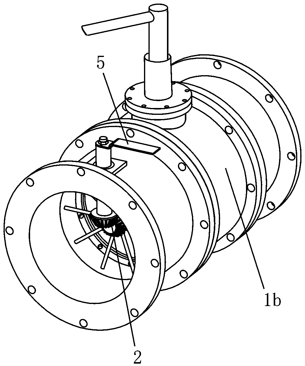 High-pressure hydraulic ball valve easy to open