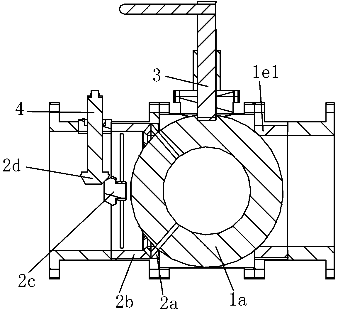 High-pressure hydraulic ball valve easy to open