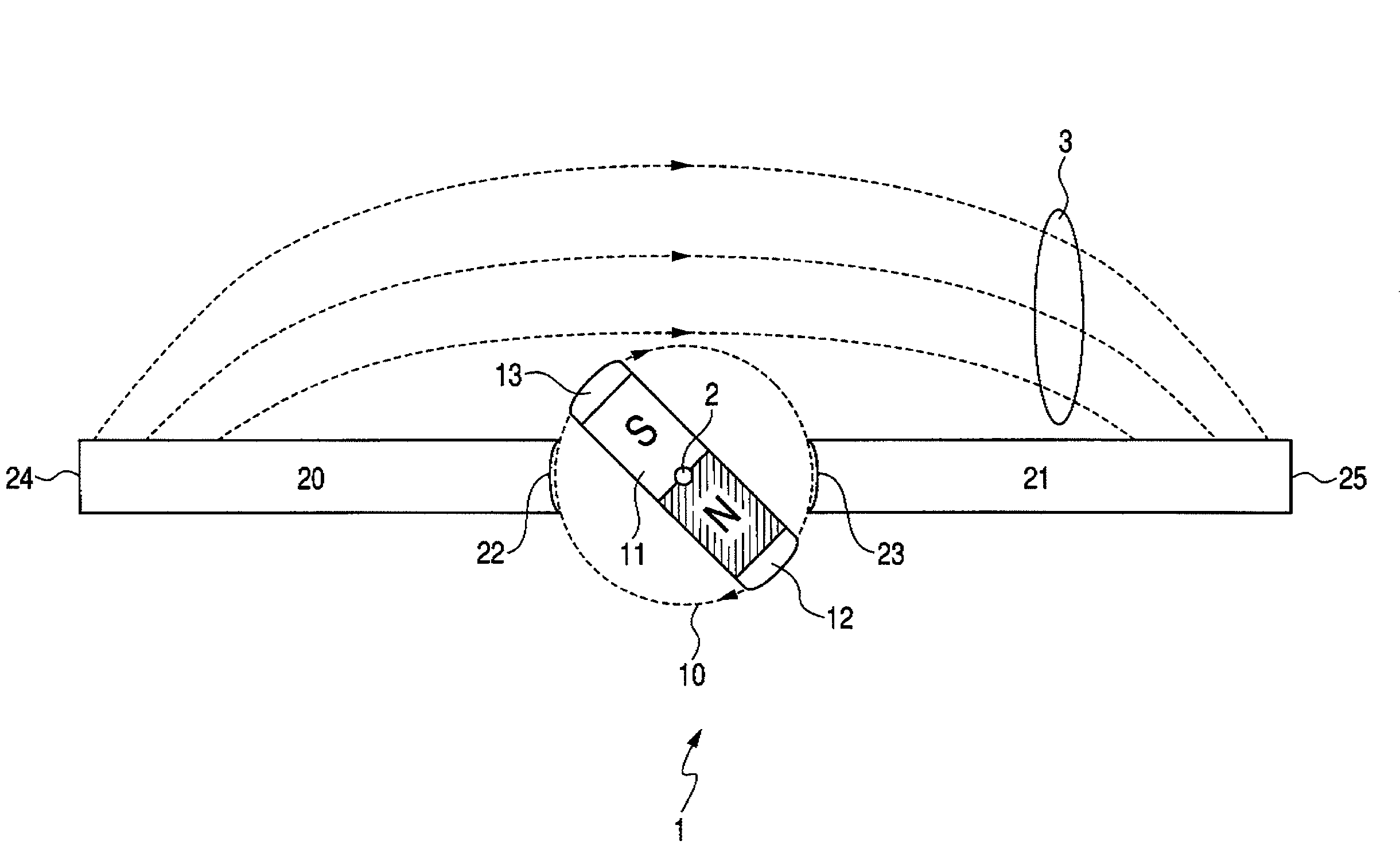 Magnet assembly capable of generating magnetic field having direction that is uniform and can be changed and sputtering apparatus using the same