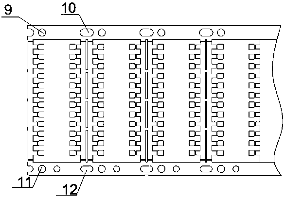 Manufacturing method for improving packaging and positioning precision of two-piece type frame