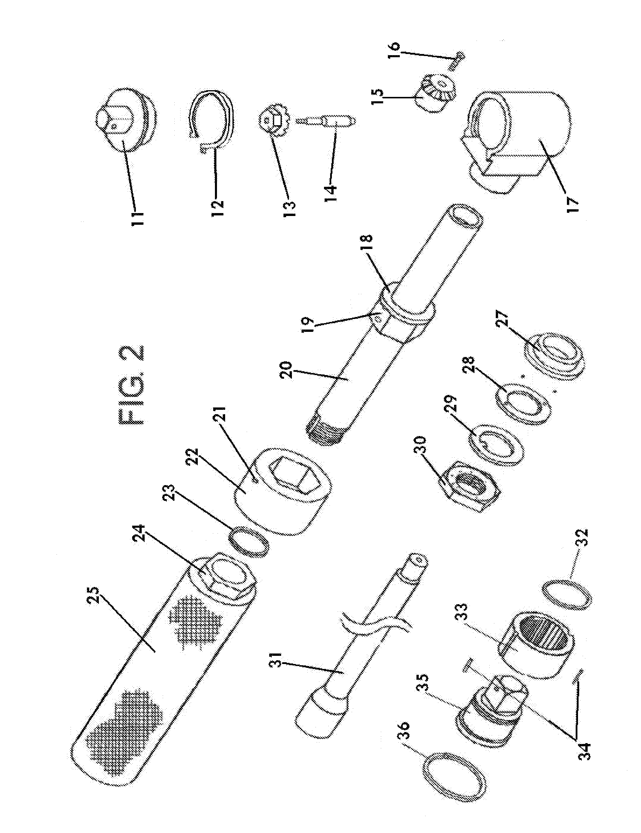 Double action socket wrench