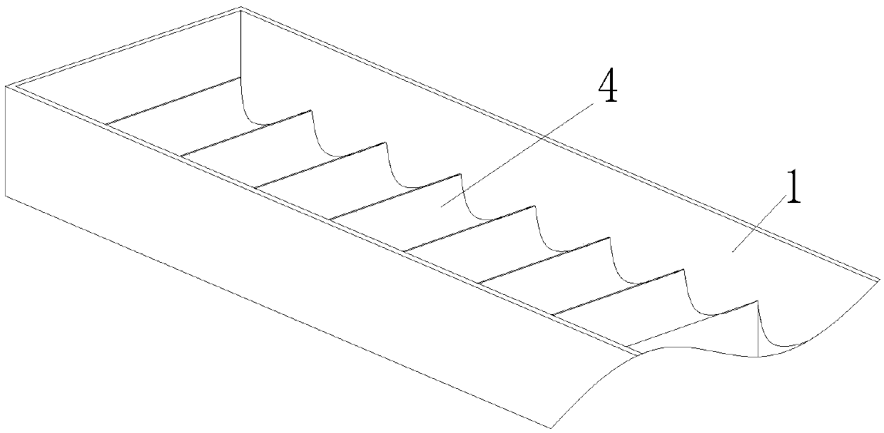 Flat tea shaping device