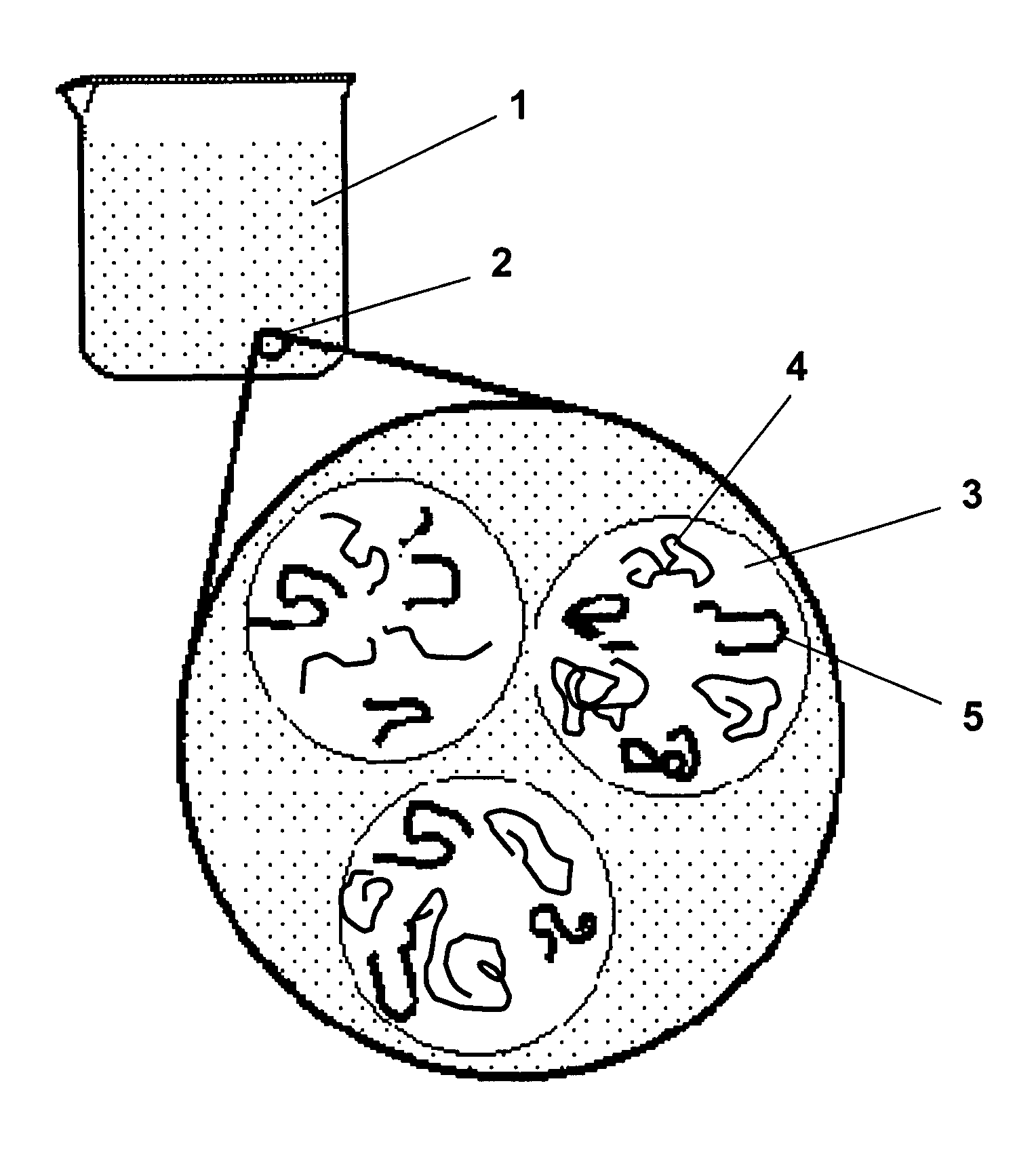 Bimolecular inverse emulsion polymer