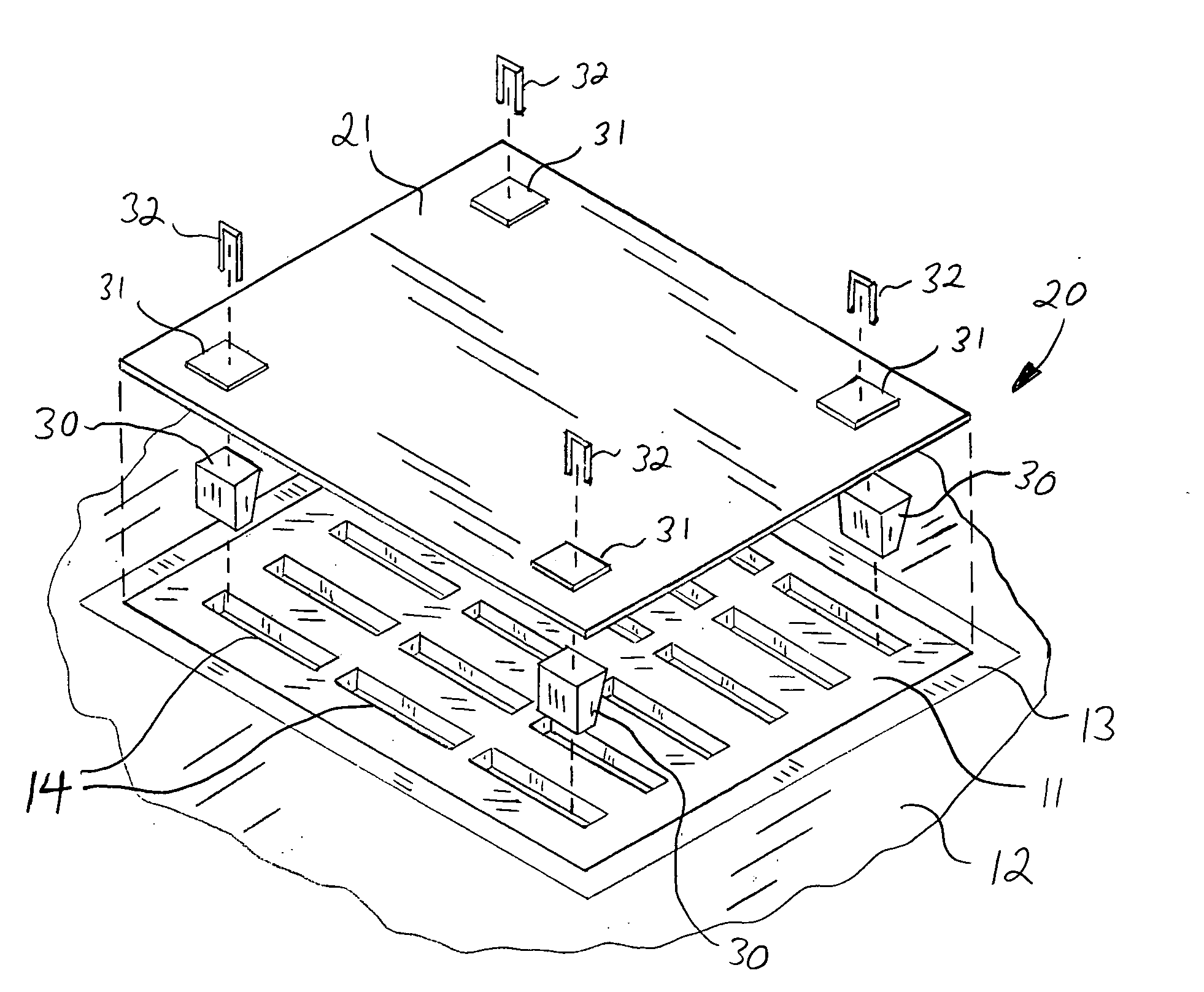Drain grate filter assembly with compressible anchors
