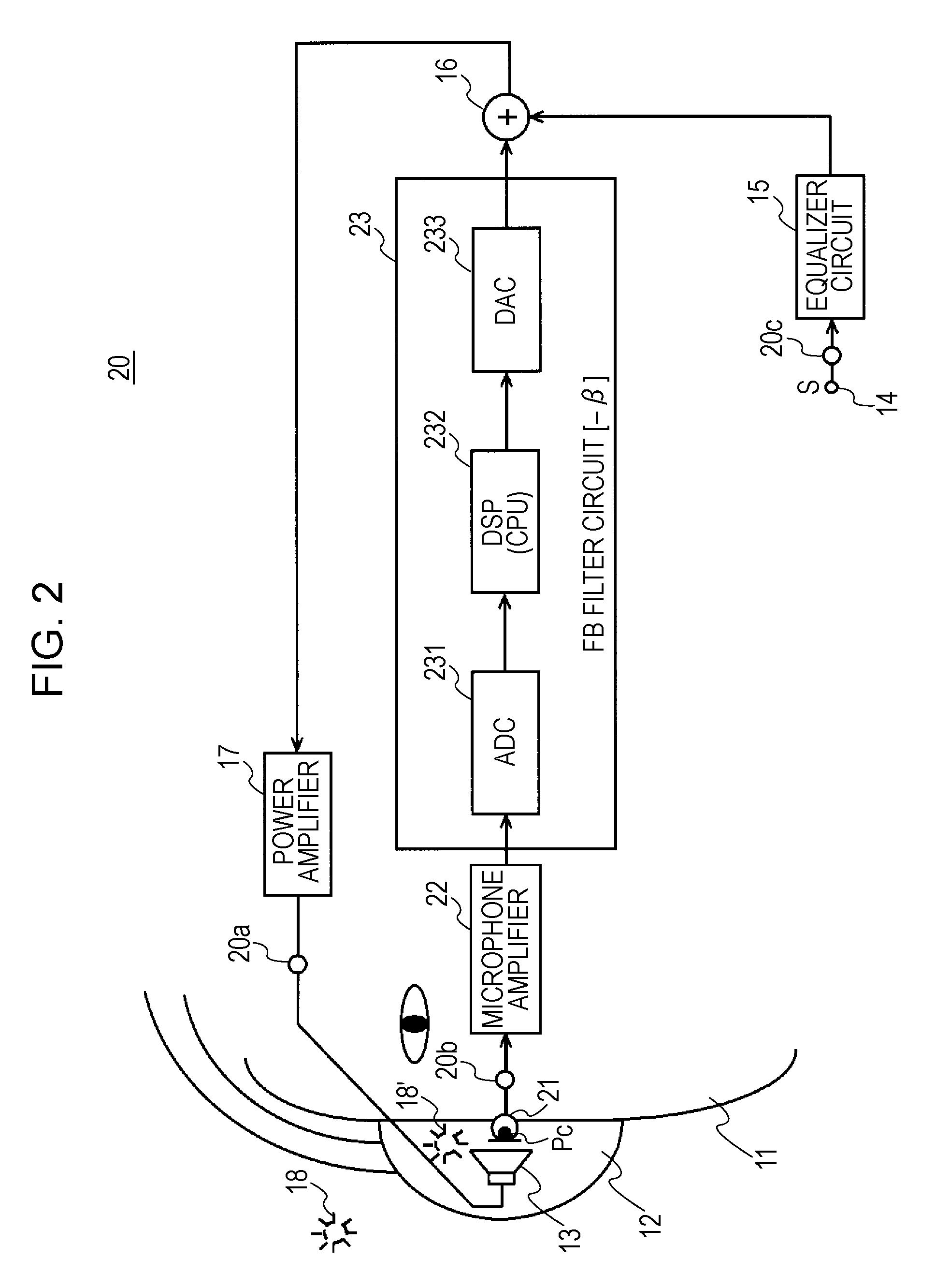 Noise reduction audio reproducing device and noise reduction audio reproducing method