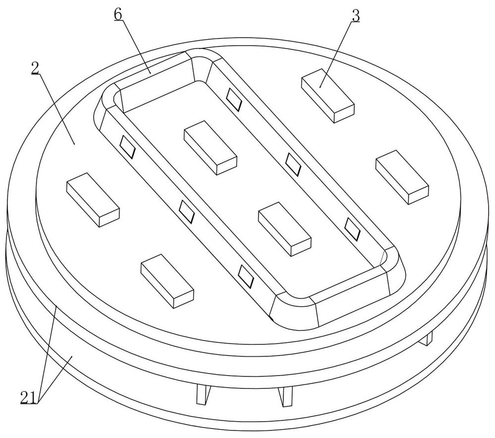 Multi-chip packaging structure applied to dynamic backlight