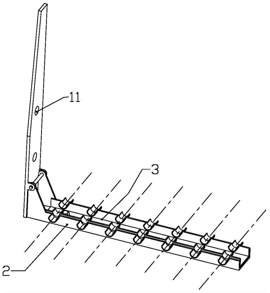 Folding telescopic cable rack