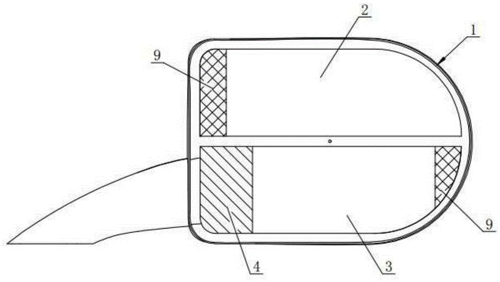 Outside rear-view mirror and method for adjusting outside rear-view mirror when used for vehicle