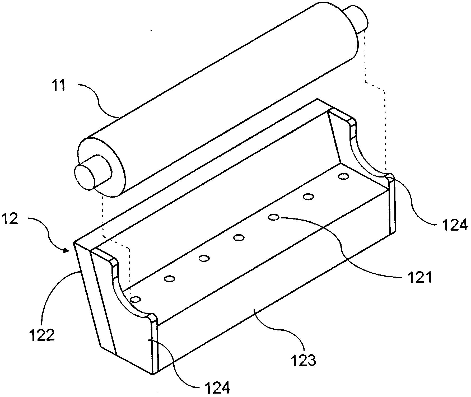 Surface treatment device and method