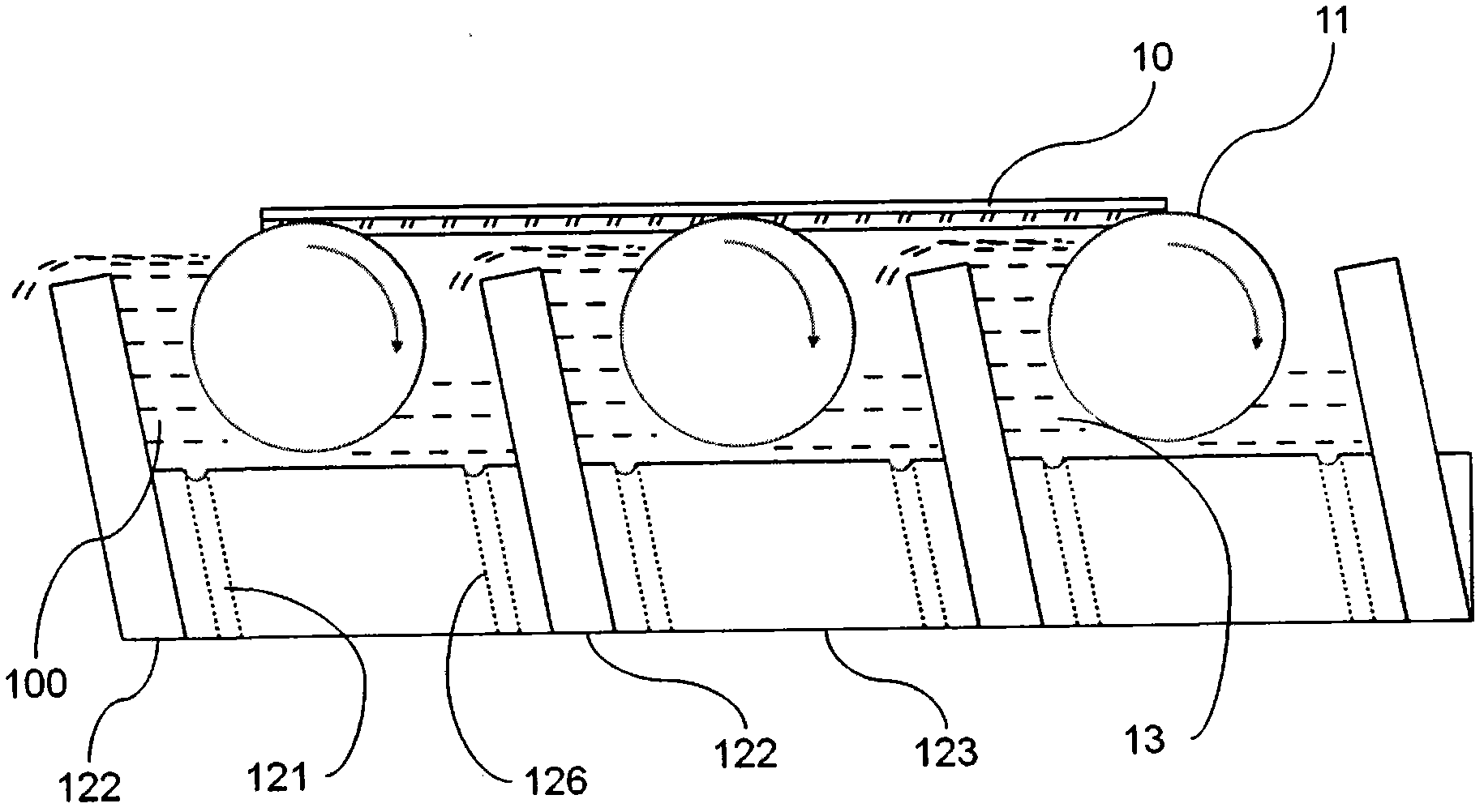 Surface treatment device and method