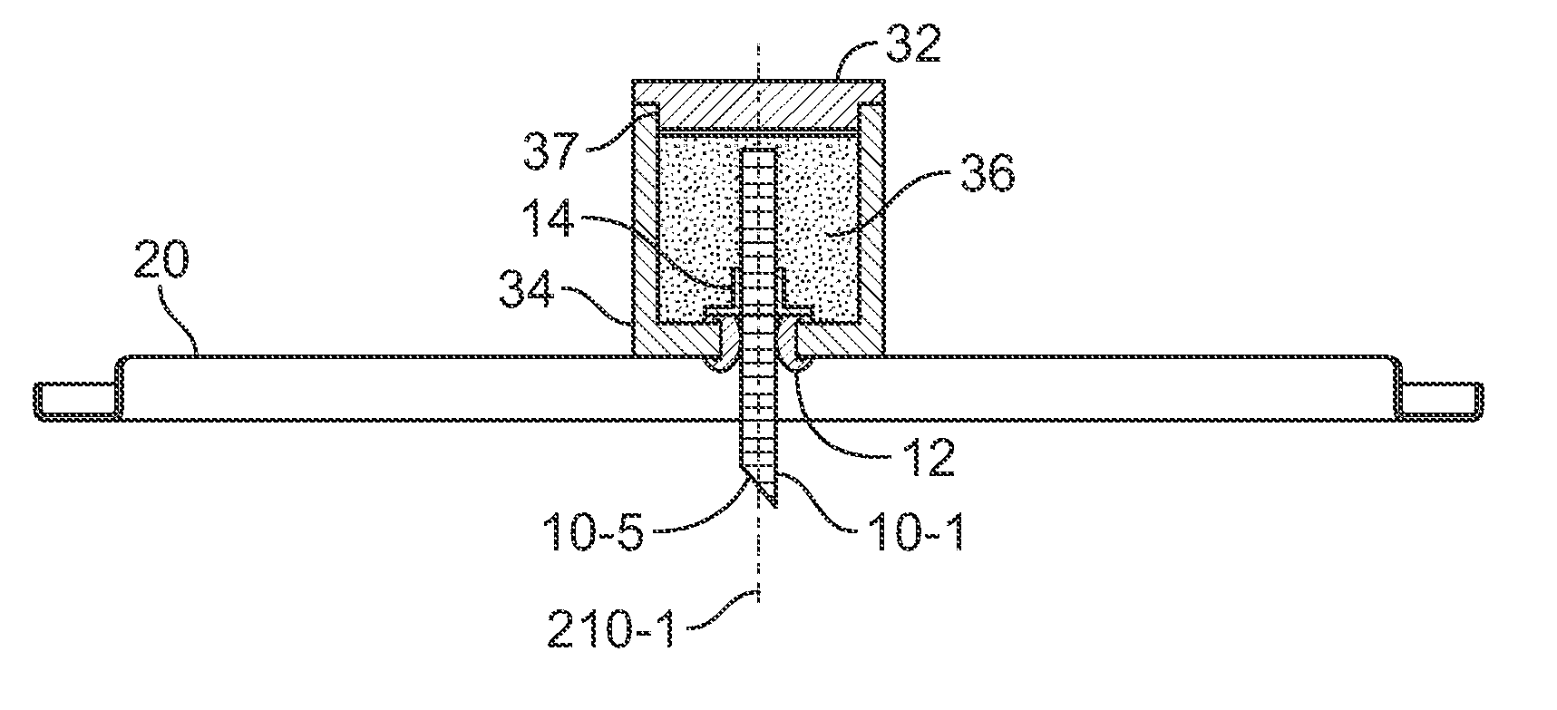 Stovetop fire extinguisher initiator with fuse device and method