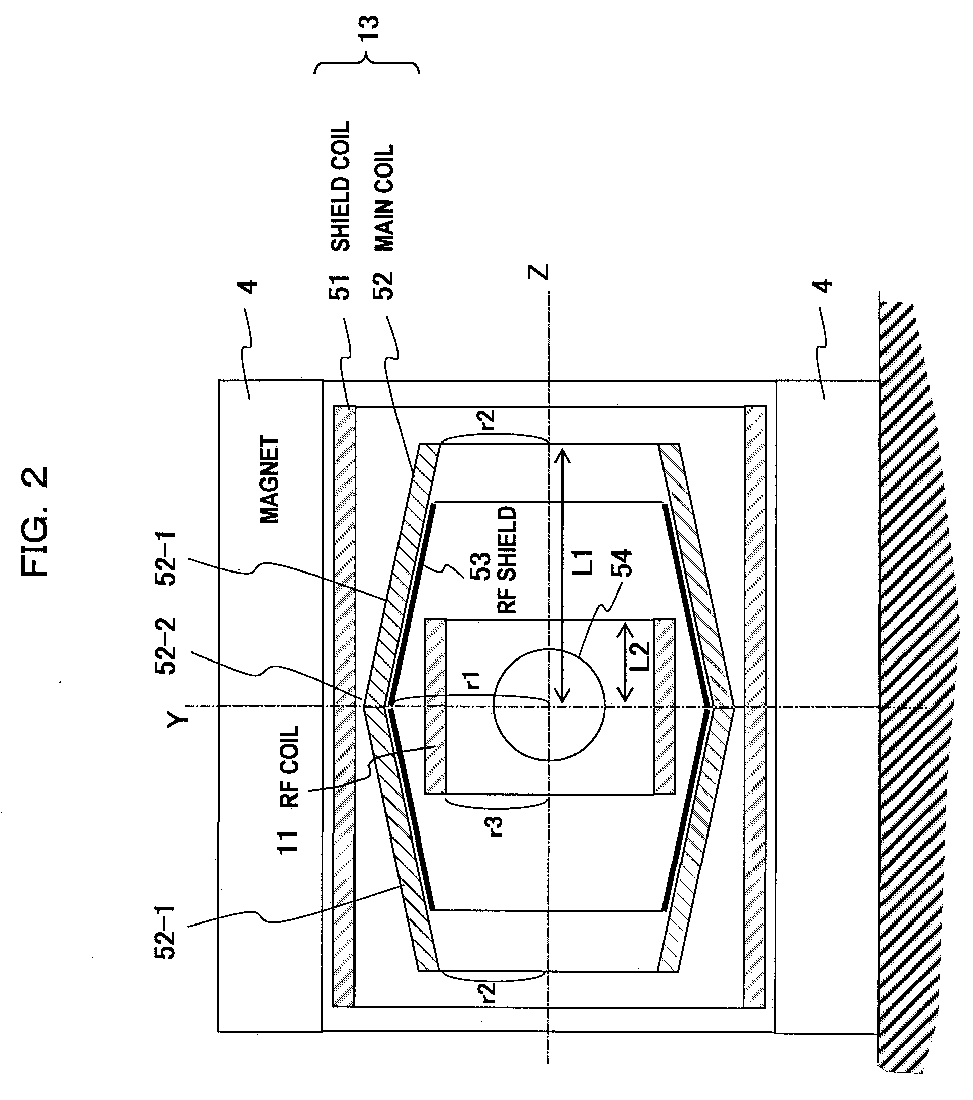 Magnetic resonance imaging apparatus and gradient magnetic field coil