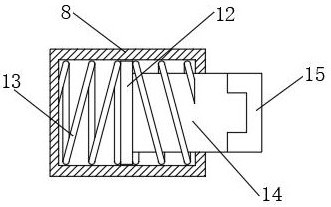 Clamping and fixing mechanism for processing of automobile brake drums