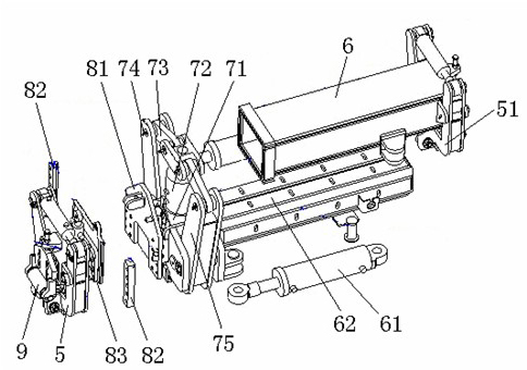 Rail pulling and aligning device