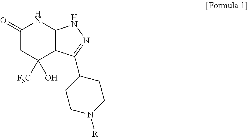 Piperidinylpyrazolopyridine derivative