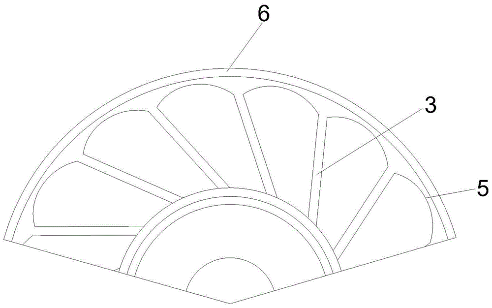 A non-pneumatic tire with a comfortable elastic structure tread