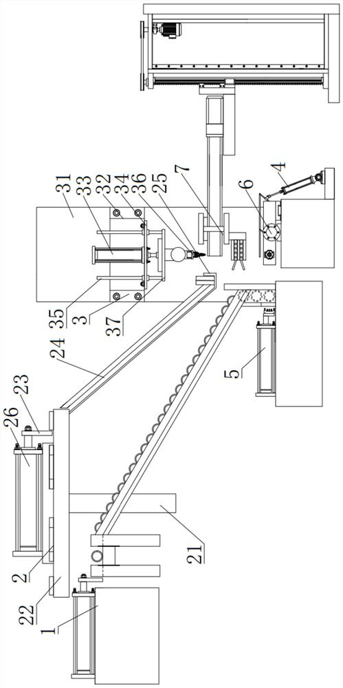Double-station feeding double-point automatic welding system and working method thereof