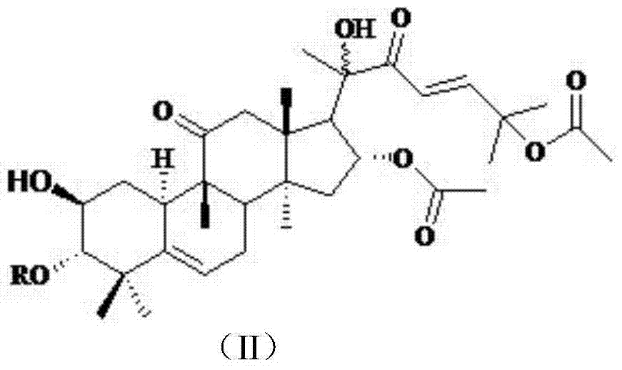 Hemsleya amabilis cucurbitane tetracyclotriterpene compounds, pharmaceutical composition containing compounds and application thereof