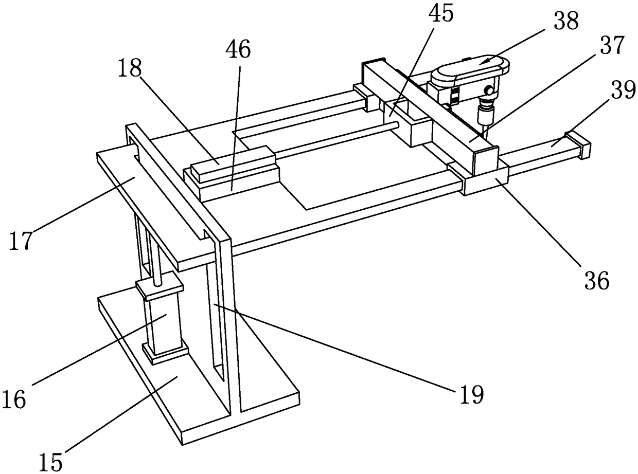 Cutting device for range hood front glass plate processing and production