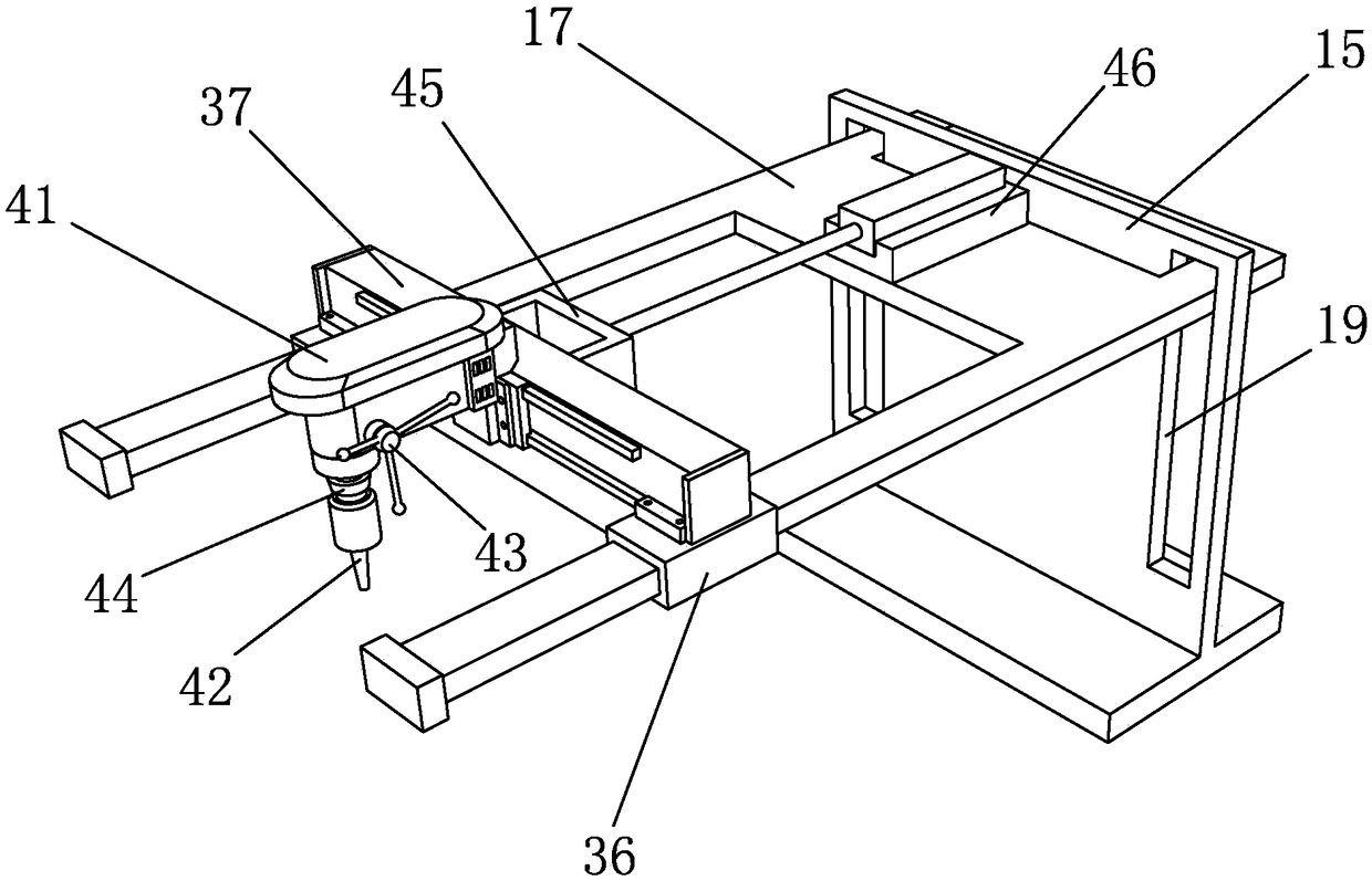 Cutting device for range hood front glass plate processing and production