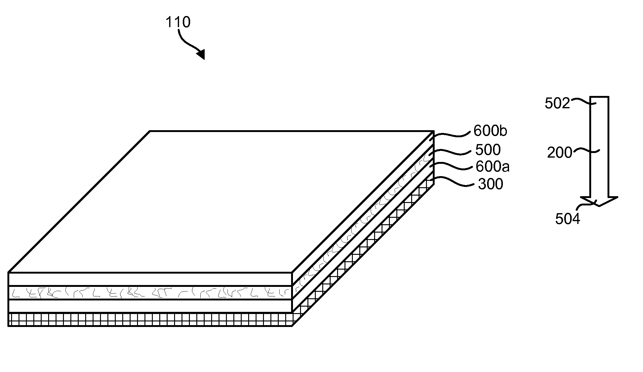Fluid filter support layer