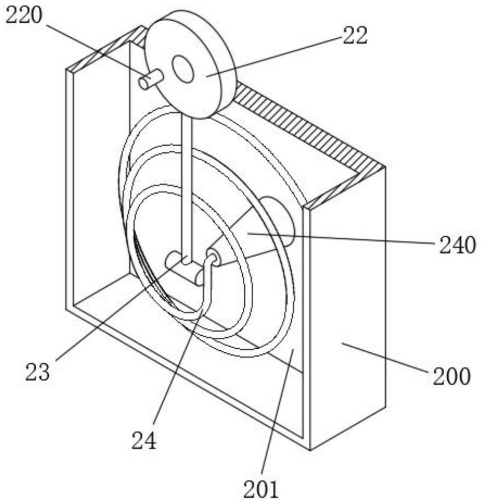 Indoor reminding device for tourist hotel