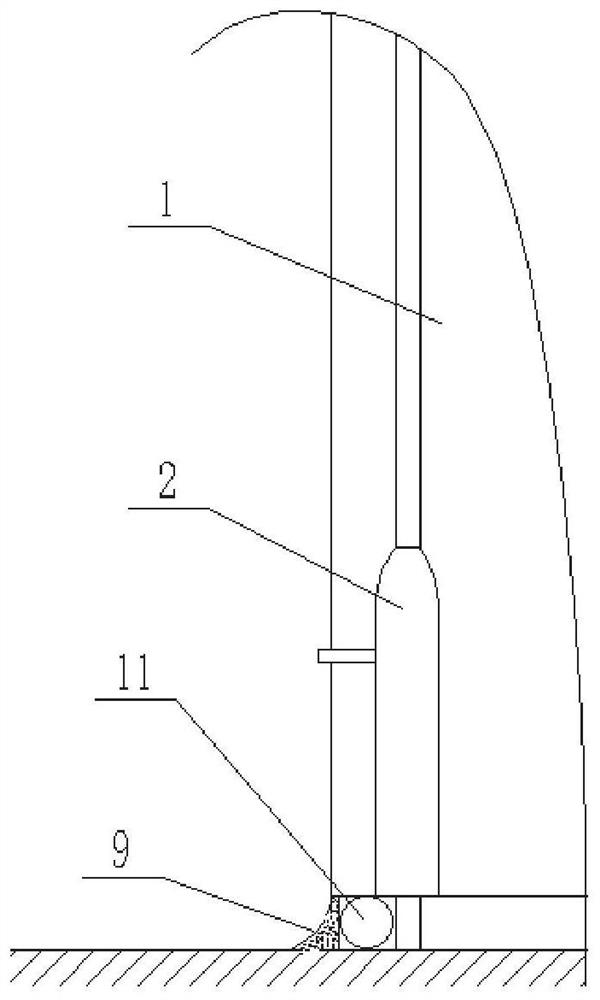 Forming assembly for plugging of prefabricated concrete grouting layer as well as component and method
