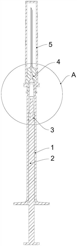 Self-destruction syringe