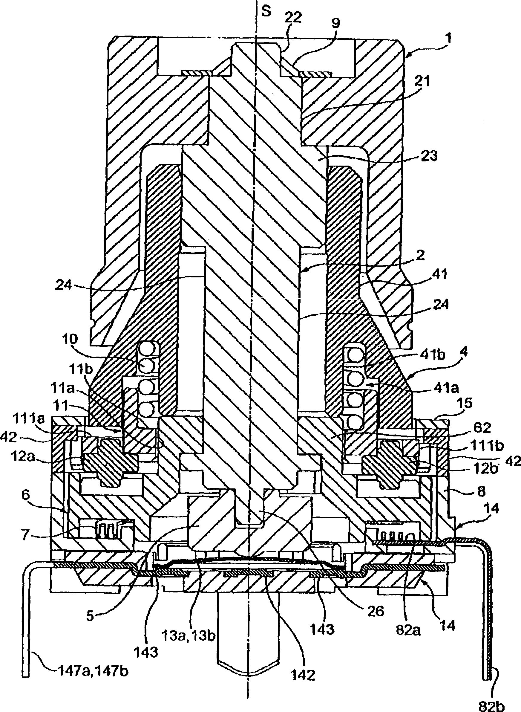 Rotary type electric component