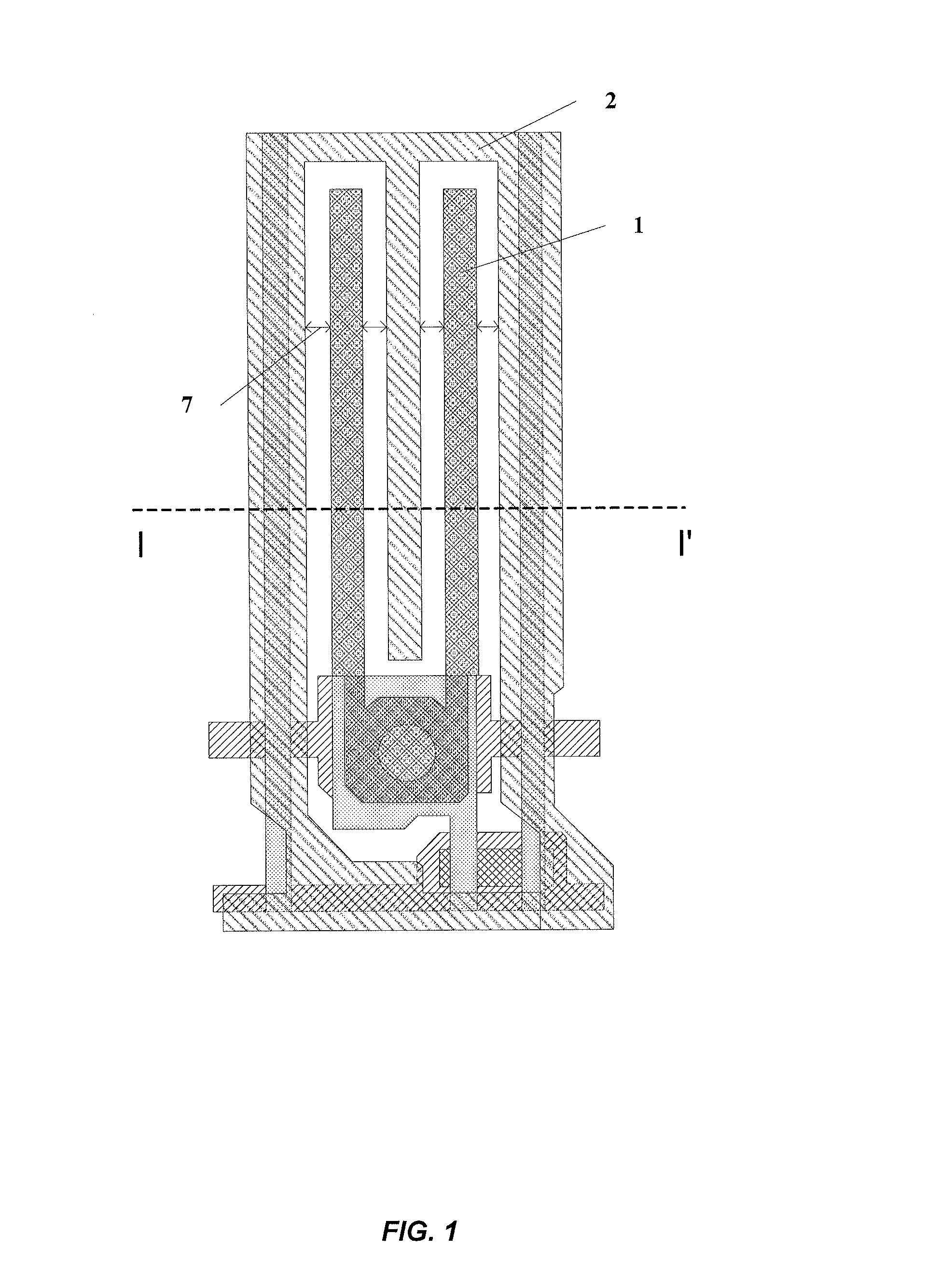 Liquid crystal display, array substrate in in-plane switching mode and manufacturing method thereof