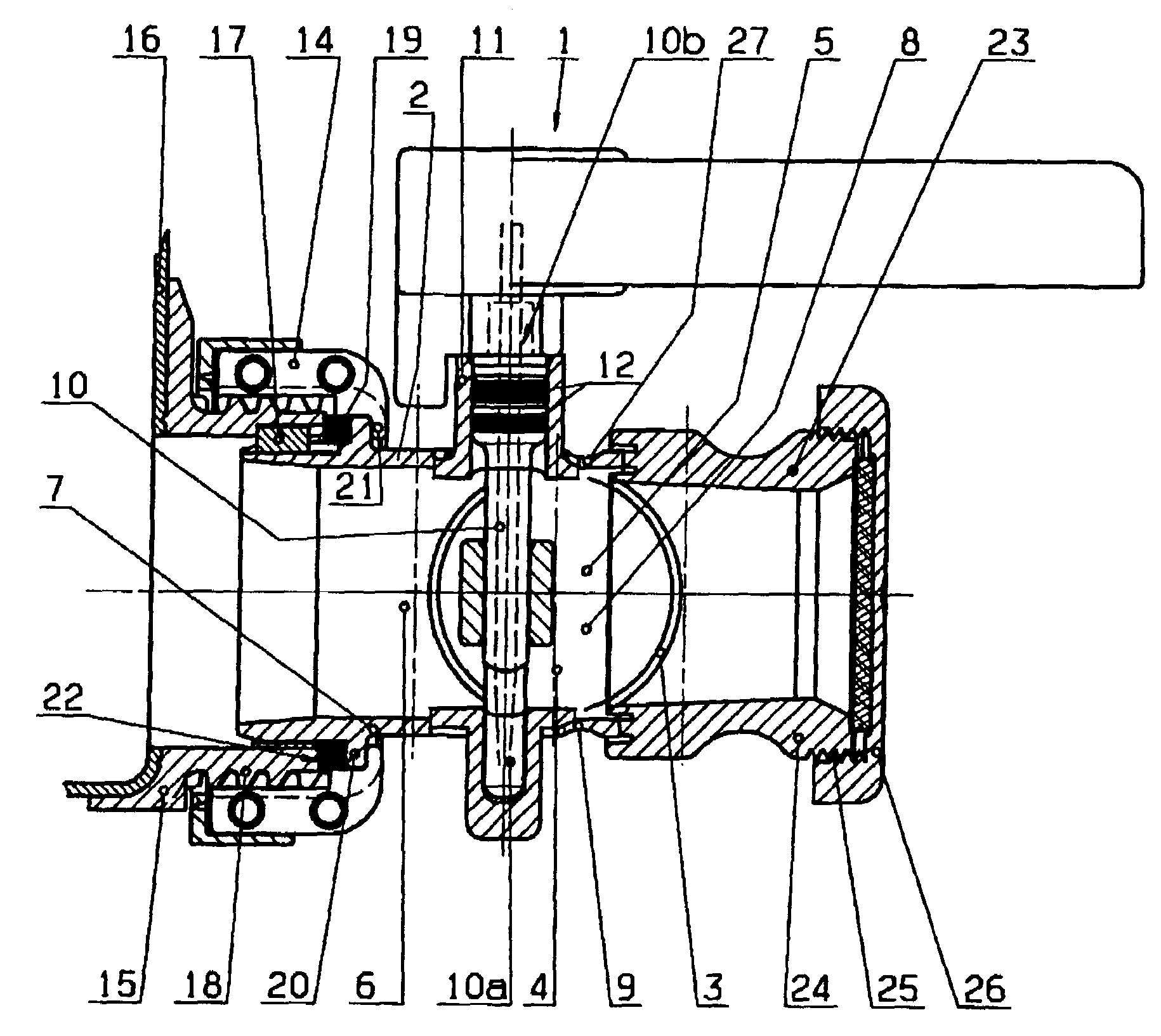 Tapping valve of plastics material for transport and storage containers for liquids