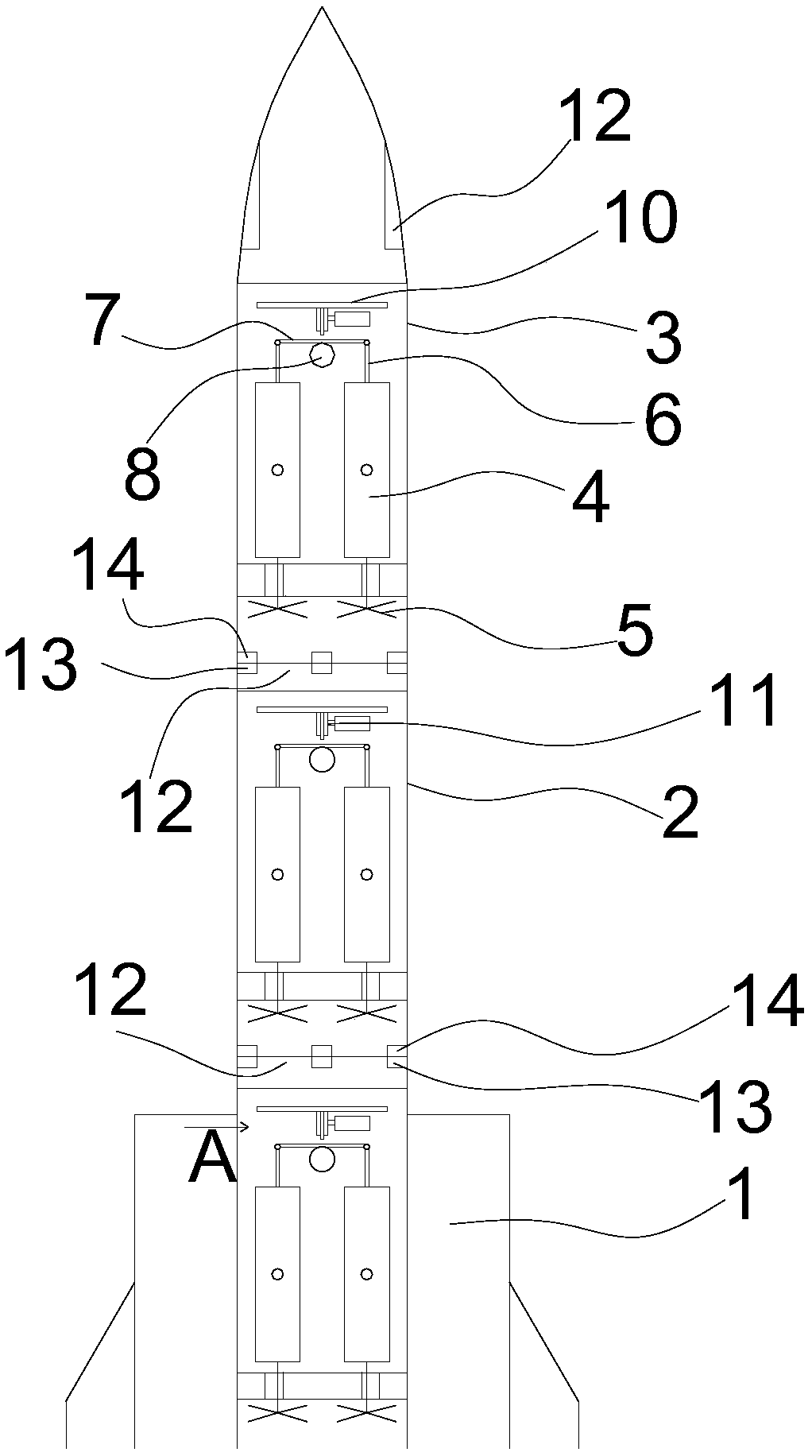 Emulational rocket toy