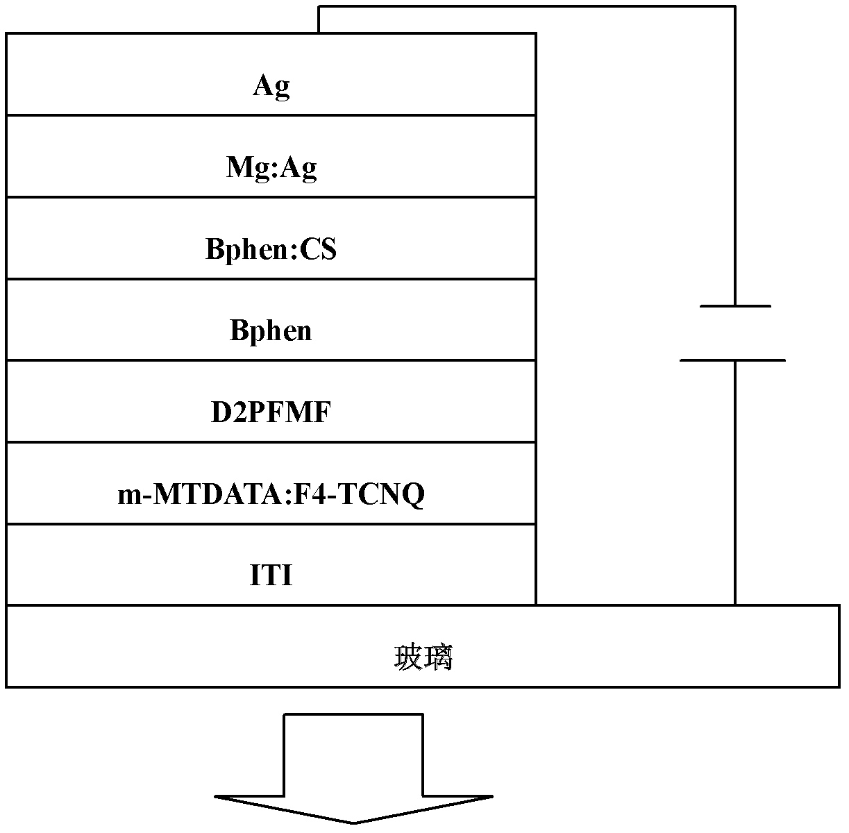 Bi-fluoranthene-containing organic semiconductor material, its preparation method and application