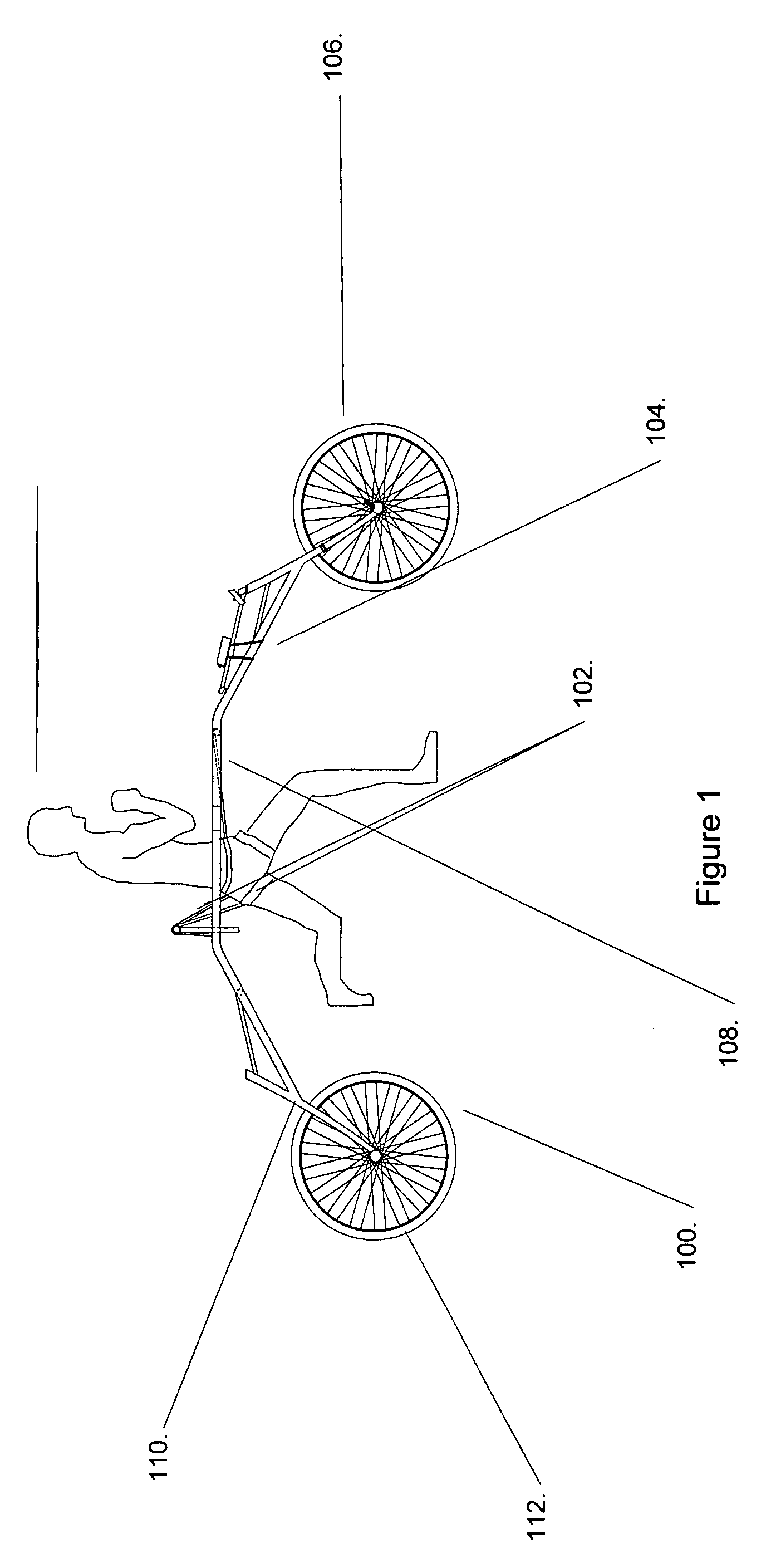 Apparatus for shifting weight from a runner to a wheeled frame