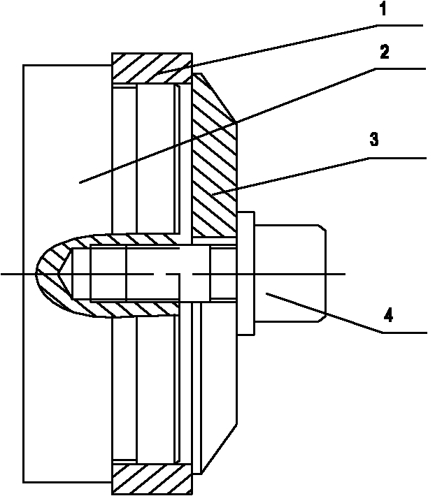 Thin-wall piece lathe clamp